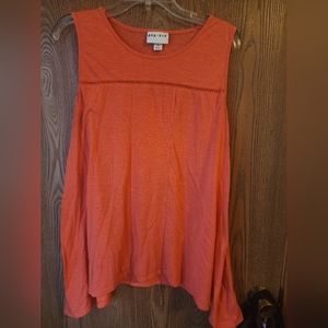 Orange tank top